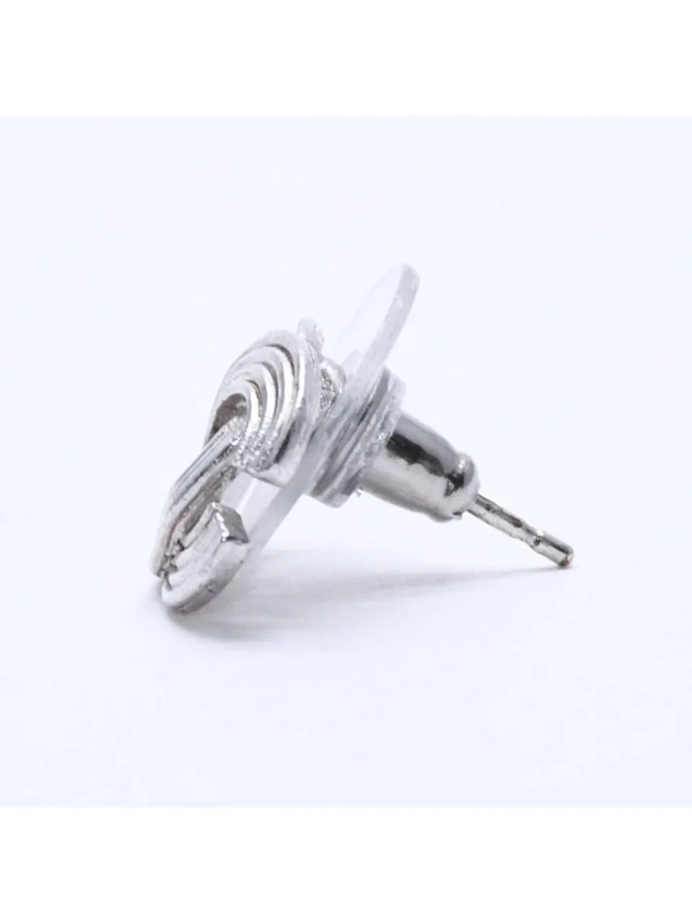 Chanel CC Logo Earrings 00 Metal Silver